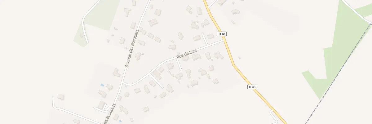Plan du 5247 Rue de Lers à Caux-et-Sauzens