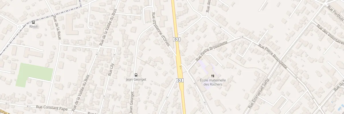 Plan du 89 Rue d’Estienne d’Orves à Clamart