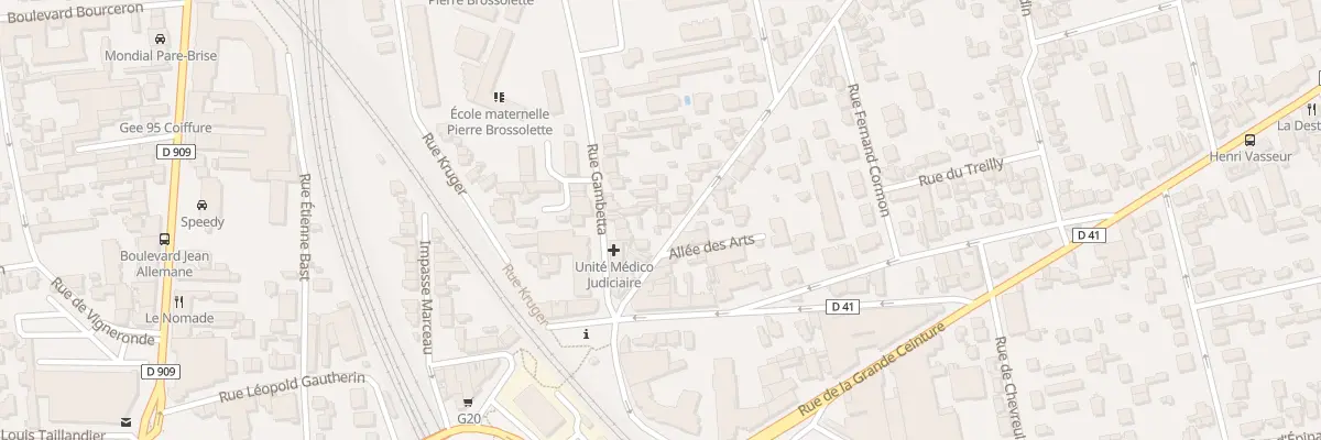 Plan du 9 Rue de la Republique à Argenteuil