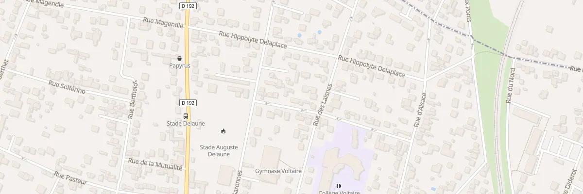 Plan du 21 Rue des Laisnes à Sannois