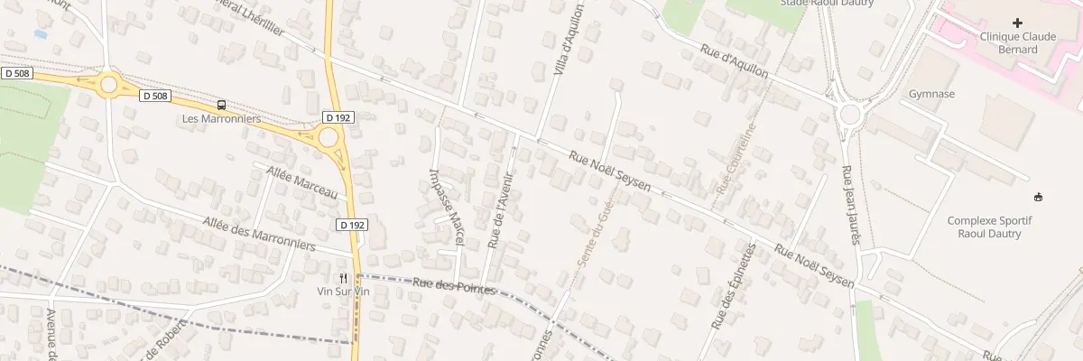 Plan du 198 Rue Noel Seysen à Ermont