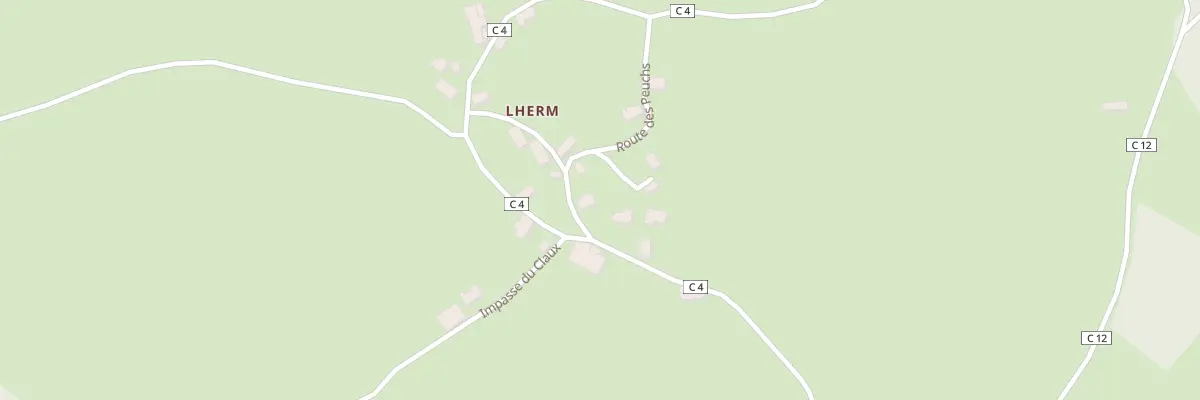 Plan du 5114 Lherm à Chalvignac
