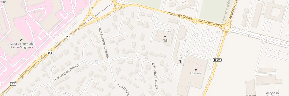 Plan du 9 Rue Robert Desnos à Salouël