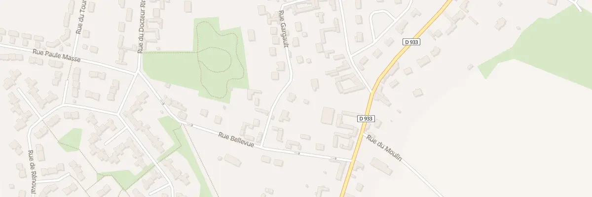 Plan du 233 Rue Gargault à Flesselles