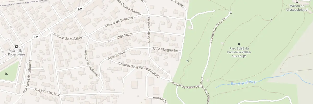 Plan du 2B All Marguerite à Châtenay-Malabry