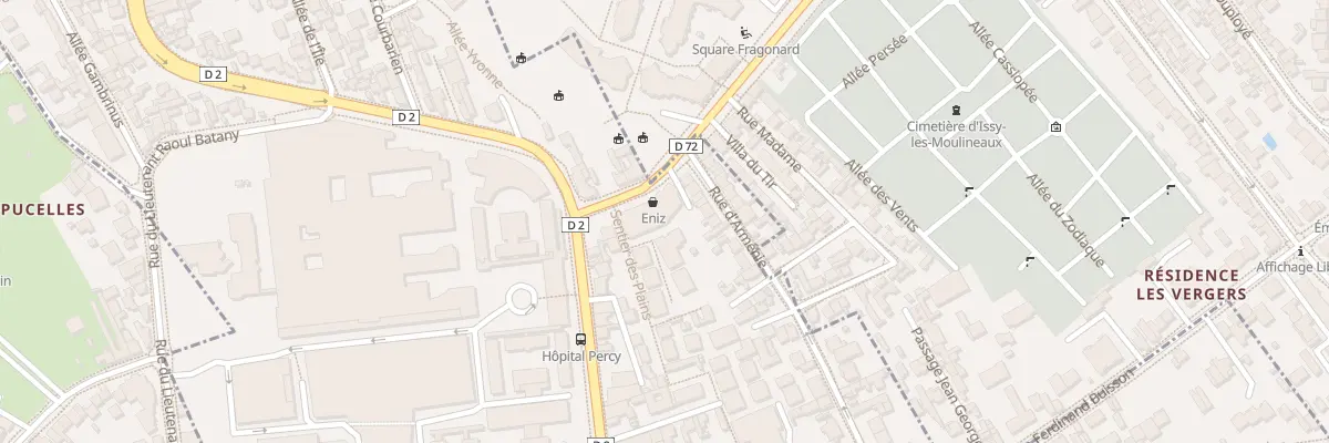 Plan du 41B Rue d’Arménie à Clamart