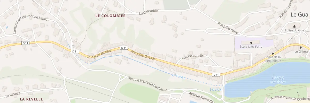 Plan du 9 Rue Jules Guesde à Aubin