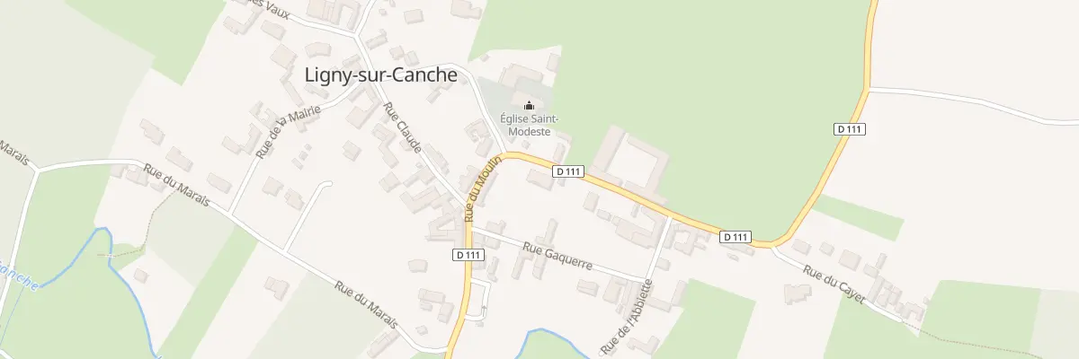 Plan du 4 Rue du Vent de Bise à Ligny-sur-Canche