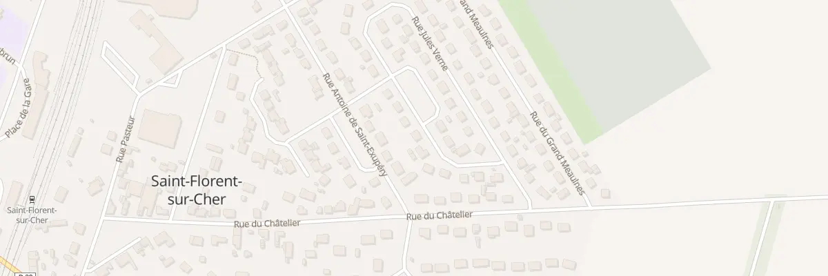 Plan du 54 Rue Jules Verne à Saint-Florent-sur-Cher