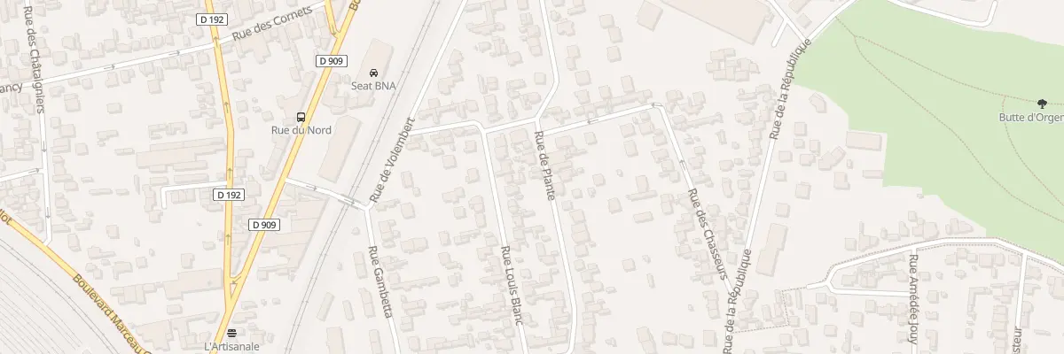 Plan du 31 Rue de la Plante à Argenteuil