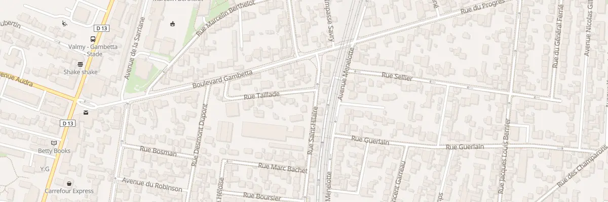 Plan du 51 Rue Saint-Hilaire à Colombes