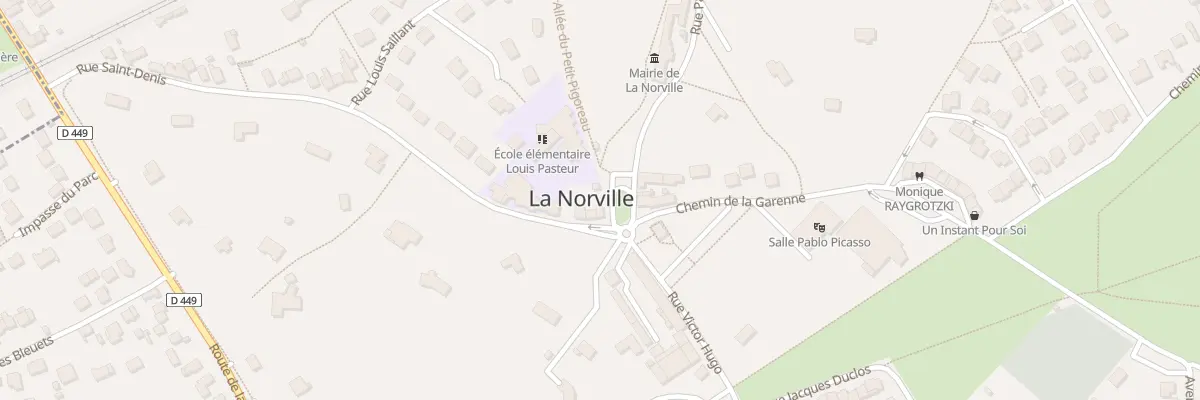 Plan du 2 Rue Saint Denis à La Norville
