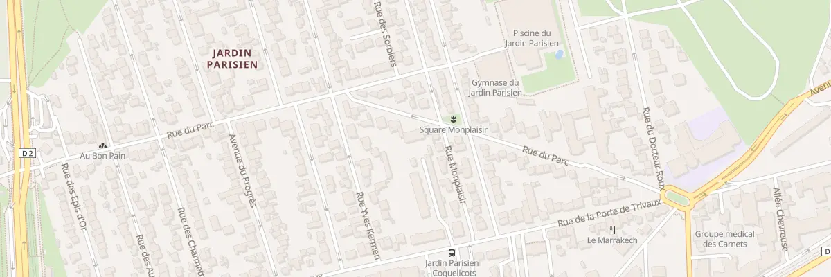 Plan du 45 Rue du Parc à Clamart