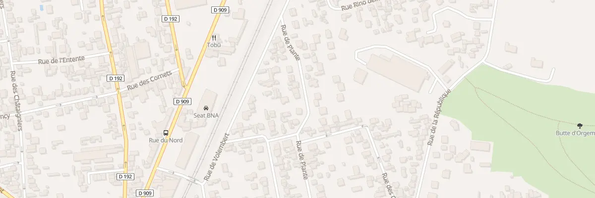 Plan du 45T Rue de la Plante à Argenteuil