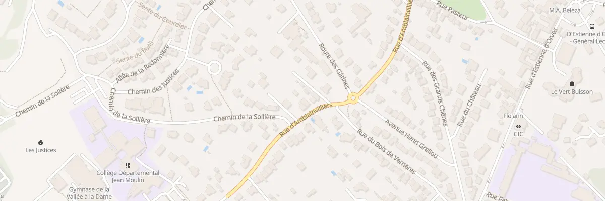 Plan du 28 Rue d’Amblainvilliers à Verrières-le-Buisson