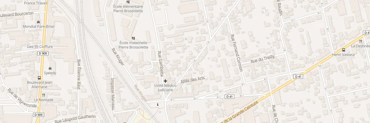Plan du 17 Rue de la Republique à Argenteuil