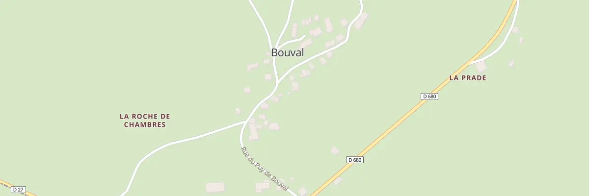 Plan du 5029 Bouval à Barriac-les-Bosquets