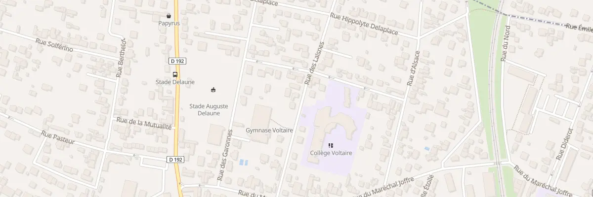 Plan du 13 Rue des Laisnes à Sannois