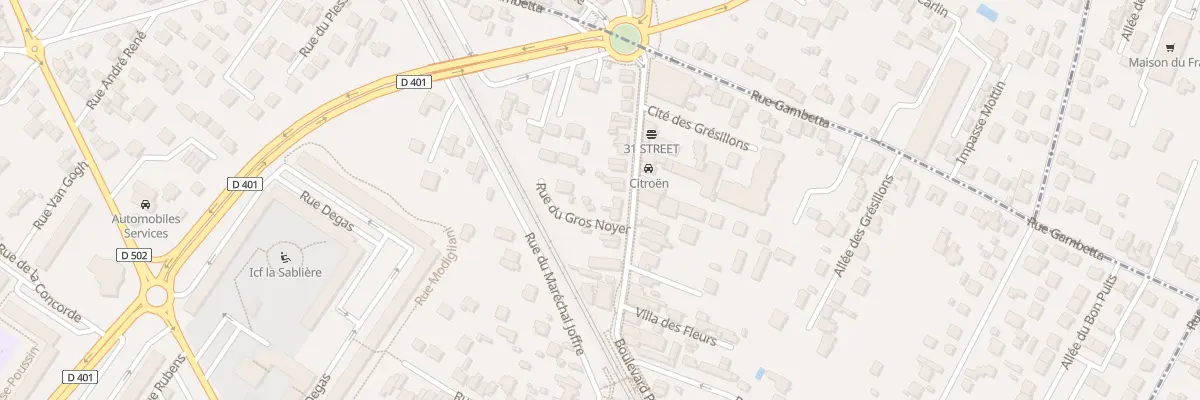 Plan du 45 Rue du Gros Noyer à Ermont