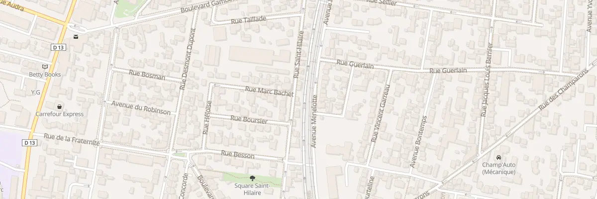 Plan du 44 Rue Saint-Hilaire à Colombes