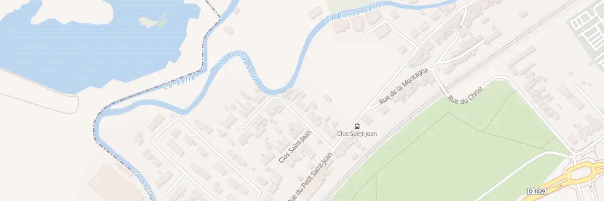 Plan du 24 Rue Clos Saint Jean à Amiens