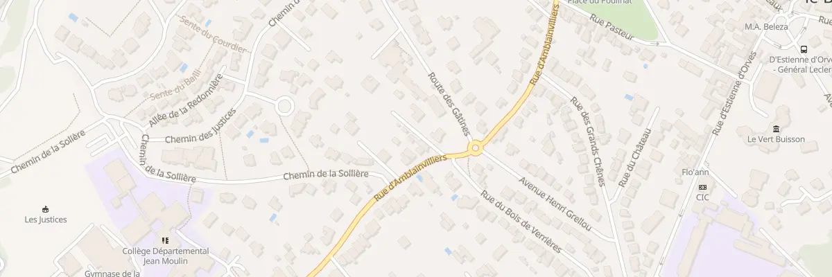 Plan du 24 Rue d’Amblainvilliers à Verrières-le-Buisson
