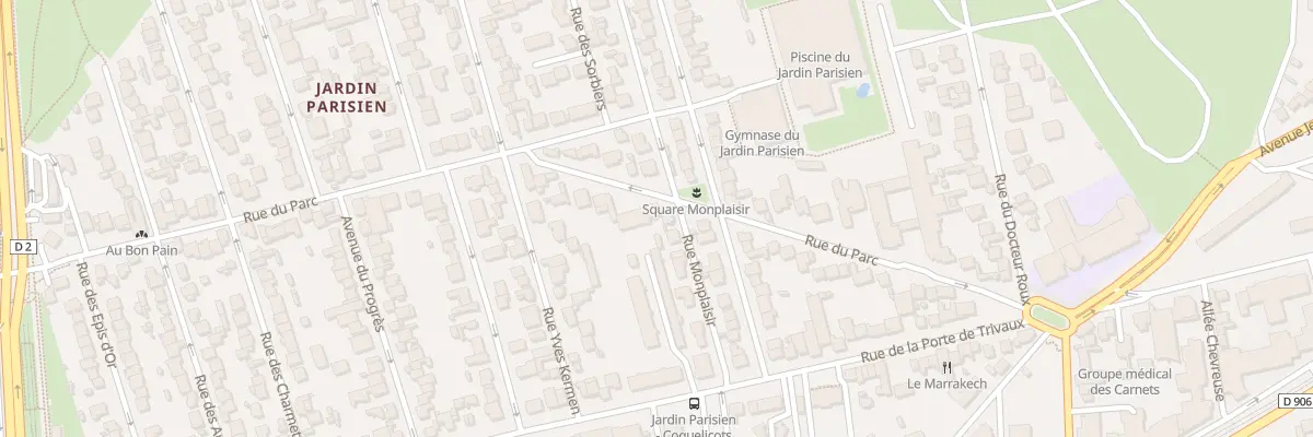 Plan du 39 Rue du Parc à Clamart