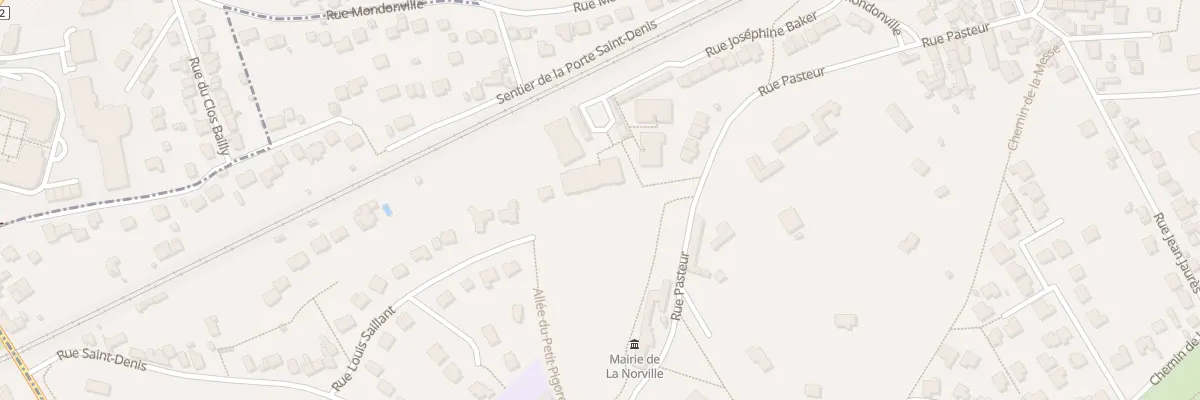 Plan du 29 Rue Josephine Baker à La Norville