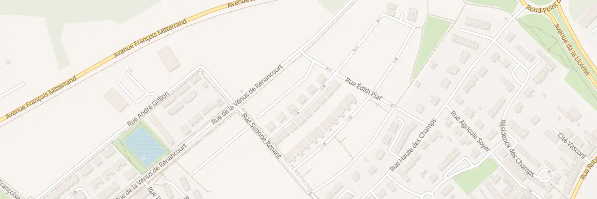 Plan du 58 Rue Maurice Domon à Amiens
