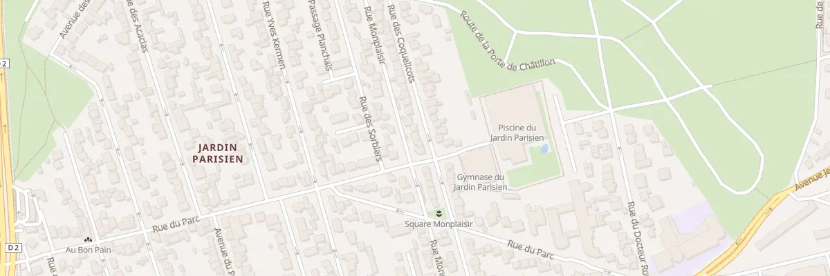 Plan du 45 Rue des Coquelicots à Clamart