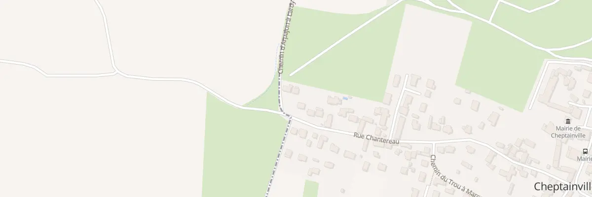 Plan du 54 Rue Chantereau à Cheptainville