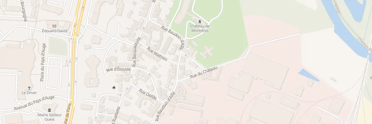 Plan du 126 Rue Baudoin d’Ailly à Amiens