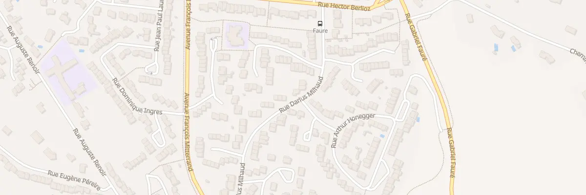 Plan du 18 Rue Darius Milhaud à Castres