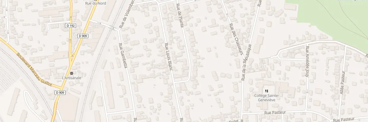 Plan du 9 Rue de la Plante à Argenteuil