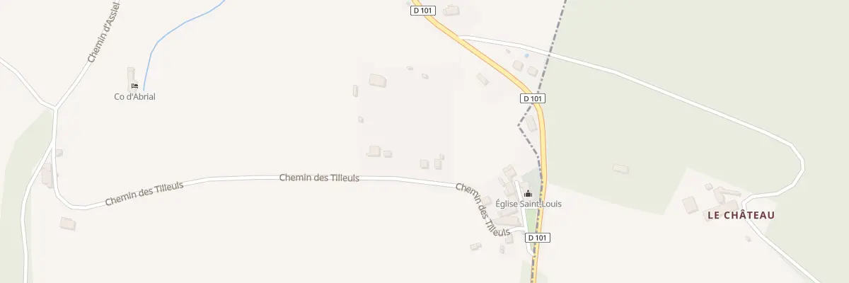 Plan du 5097 Prat Naout à Laprade
