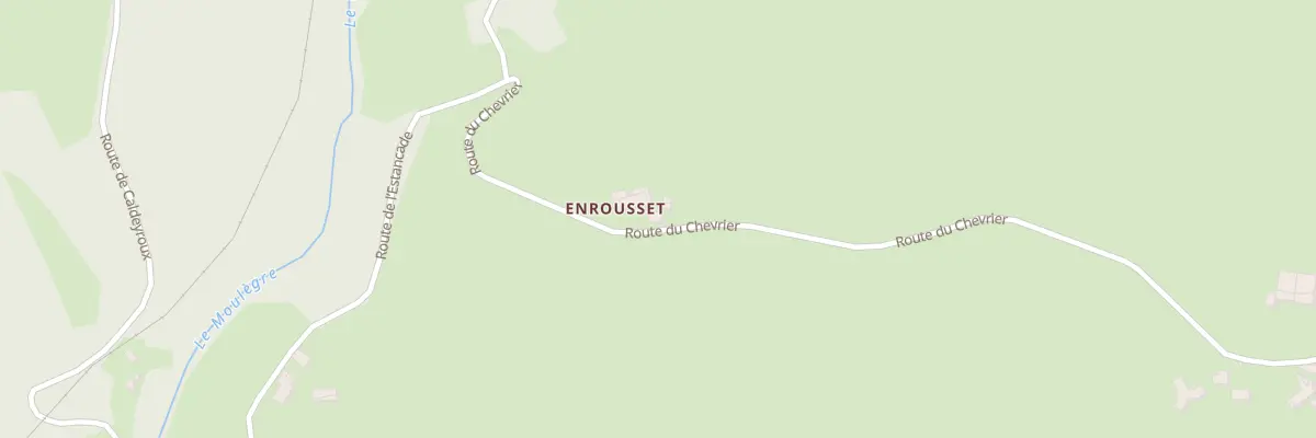 Plan du 5331 Enrousset Nord à Boisset