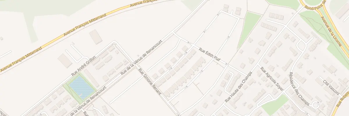 Plan du 56 Rue Maurice Domon à Amiens