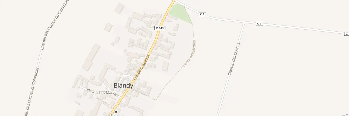 Plan du 15 Rue de Beauce à Blandy