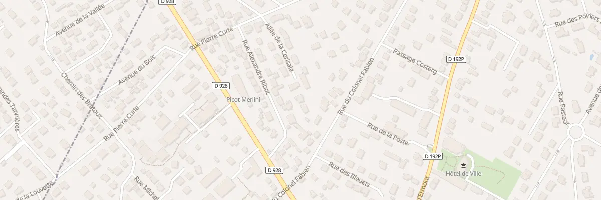 Plan du 50B Rue du Colonel Fabien à Saint-Prix