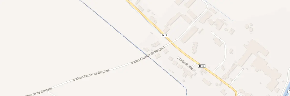 Plan du 74 Ancien Chemin de Bergues à Craywick