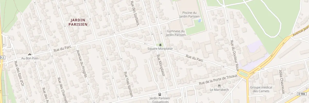 Plan du 37 Rue du Parc à Clamart