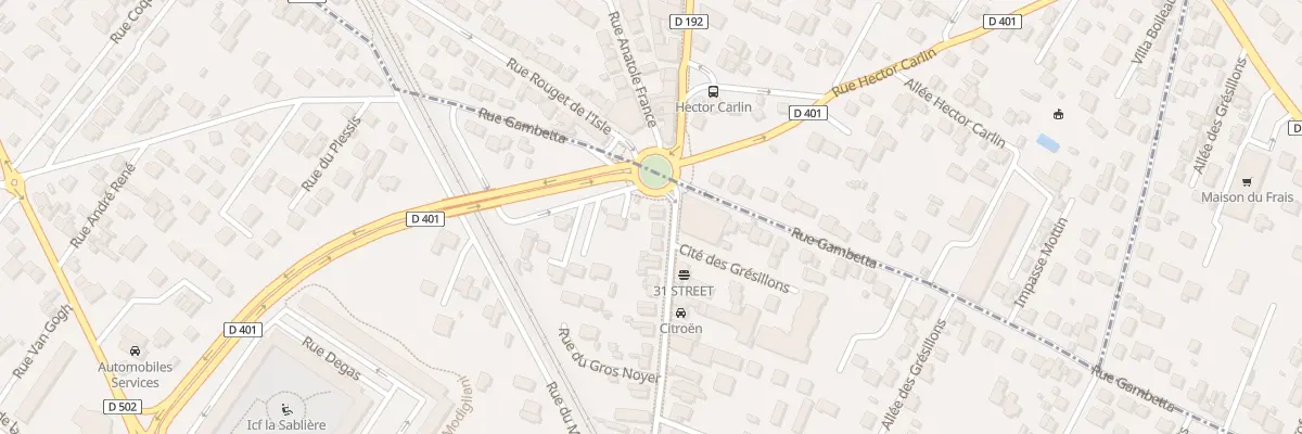 Plan du 59 Rue du Gros Noyer à Ermont