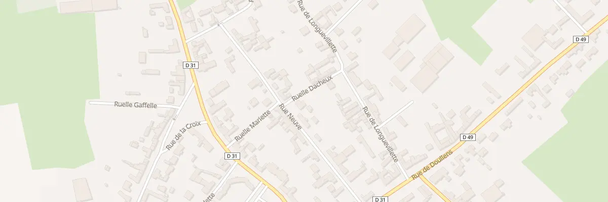 Plan du 14 Rue Neuve à Candas