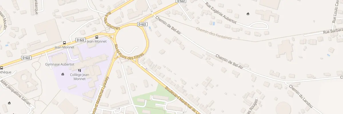 Plan du 9045 Che de Bel-Air à Castres
