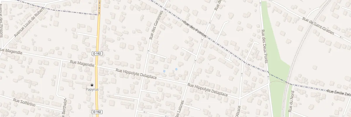 Plan du 47 Rue des Laisnes à Sannois