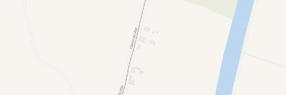 Plan du 34 Che du Vliet à Brouckerque