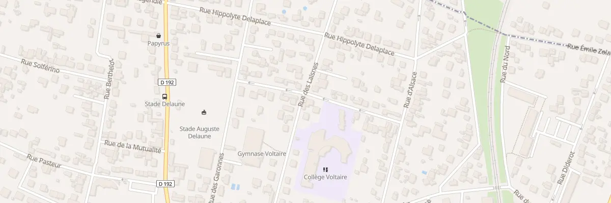 Plan du 22 Rue des Laisnes à Sannois