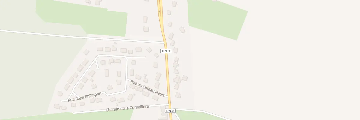 Plan du 731 Rue d’Amiens à Flesselles