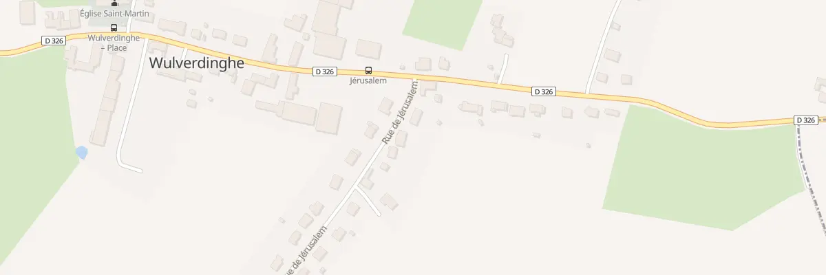 Plan du 59 Rue de Jerusalem à Wulverdinghe