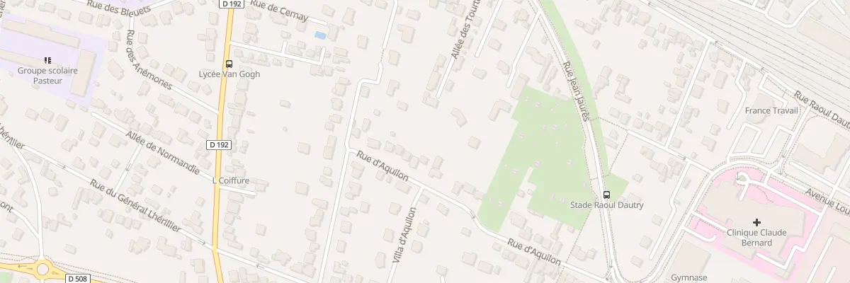 Plan du 43 Rue d’Aquilon à Ermont